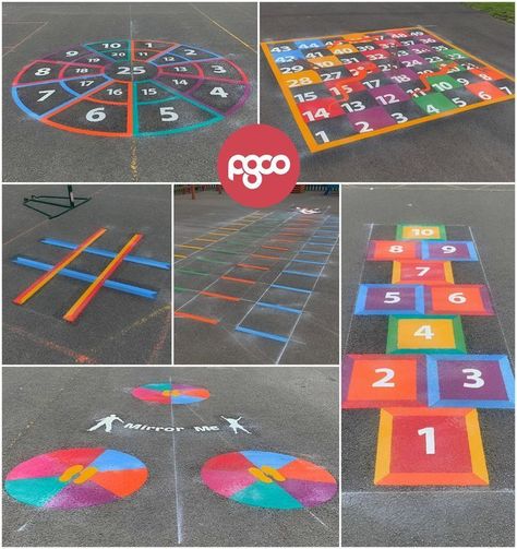 Here are some super fun and educational #PlaygroundMarkings installed at Adswood Primary School based in Stockport😀🤸‍♀️ Home Décor, Education, Educational Playground, Primary School, Kids Rugs, Quick Saves, Home Decor