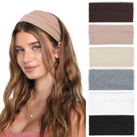 Hair Accessories For Women Headbands, Head Band Hairstyle, Sporty Headband, Hairbands For Women, Thick Headband, Hair Bands For Women, Wide Headbands, Trendy Headbands, Yoga Hair