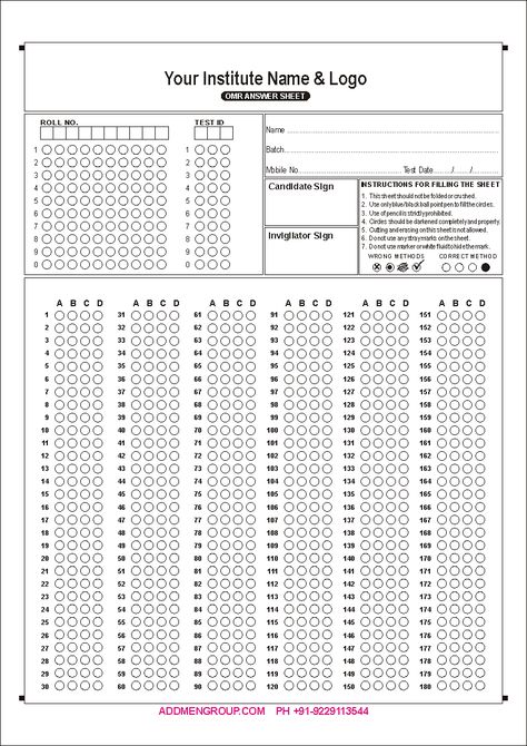 blank #omr #sheet for practice pdf :www.omrsheetsoftware.com/omr-sheet-download.htm Omr Sheet For Neet, Omr Sheet Printable, Omr Sheet 100 Hd, Neet Omr Sheet, Answer Sheet Template, Omr Sheet, Biodata Format Download, Blank Lesson Plan Template, Biodata Format