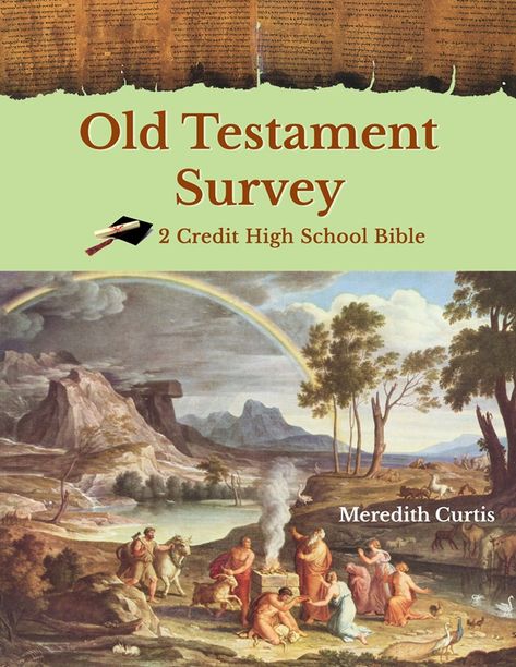 Old Testament Survey by Meredith Curtis - Payhip. Old Testament Survey takes teens through the entire Old Testament in chronological order from Genesis to Malachi. Yes! You will read the entire Old Testament! Don’t worry. It’s a 2-year, 2-credit course. #HSElective #HSHS #HSCurriculum Tes, High School Credits, Charles Swindoll, Richard Thomas, Bible Mapping, Create A Timeline, Reading Charts, Bible Cover, The Old Testament