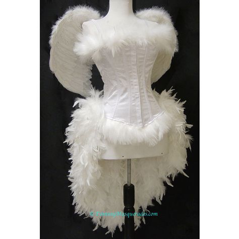 Haute Couture, Feather Costume, Angel Halloween Costumes, Burlesque Outfit, Angel Feathers, Burlesque Costumes, Hallowen Costume, Mardi Gras Costumes, Angel Costume