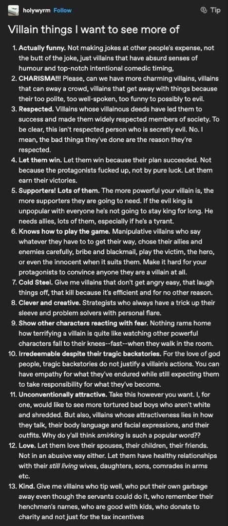 Oc Ask List, Darkest Secrets Examples, Character Dislikes Ideas, Interesting Plot Ideas, Villain Origin Story Ideas, Villain Plot Ideas, I Like Writing On Walls F You Society, Dialogue Writing Tips, Oc Plot Ideas