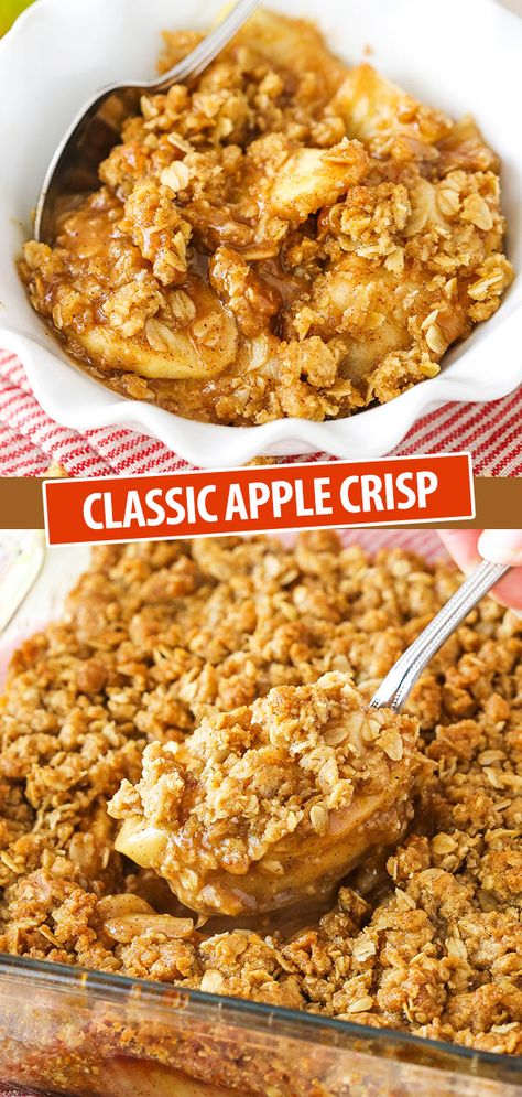 Old Fashioned Apple Crisp, Best Apple Crisp Recipe, Easy Apple Crisp, Best Apple Crisp, Easy Apple Crisp Recipe, Apple Crisp Recipe, Red Delicious Apples, Apple Crisp Easy, Streusel Muffins