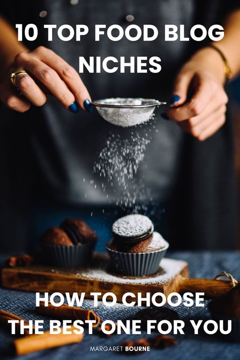 10 Popular Food Blog Niche Ideas - How To Choose The Best One For You. Cooking Youtube Channel Ideas, Starting A Food Blog, Food Blogs Ideas, Food Styling Ideas, Blog Niche Ideas, Food Blog Photography, Cookbook Ideas, Frugal Cooking, Food Photography Tutorial