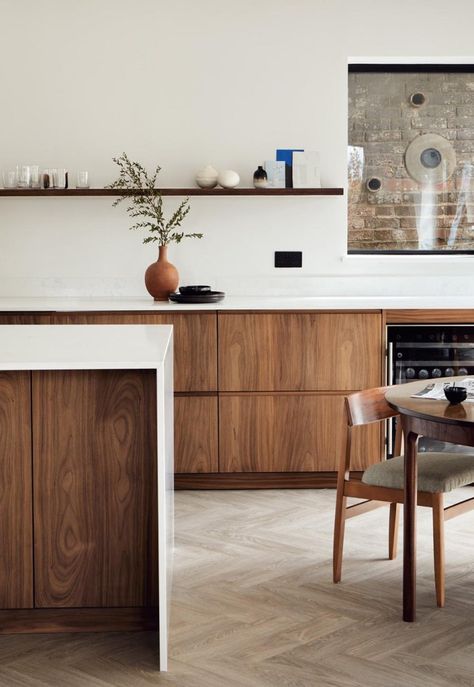 Seven brands to help you customise IKEA kitchen cabinets | These Four Walls Ikea Kitchens, Light Walnut Kitchen Cabinets, Kitchen Ikea, Ikea Kitchen Cabinets, Ikea Cabinets, 아파트 인테리어, Hus Inspiration, Bespoke Kitchens, Ikea Kitchen