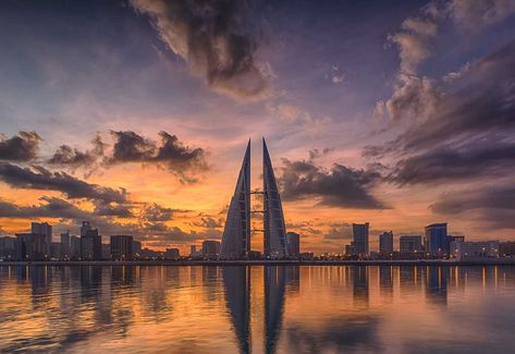 Manama Skyline. Archipelago, Nature, Artificial Island, Manama, Bahrain, Countries Of The World, Kuwait, Maldives, Qatar