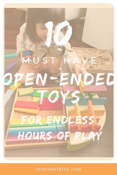 Montessori, Open Ended Play Toys, Wooden Toys For One Year Old, Best Toys For Preschoolers, Open Ended Toys For Toddlers, Open Ended Play Ideas, Toys For Two Year Olds, Diy Toys For Toddlers, Best Open Ended Toys