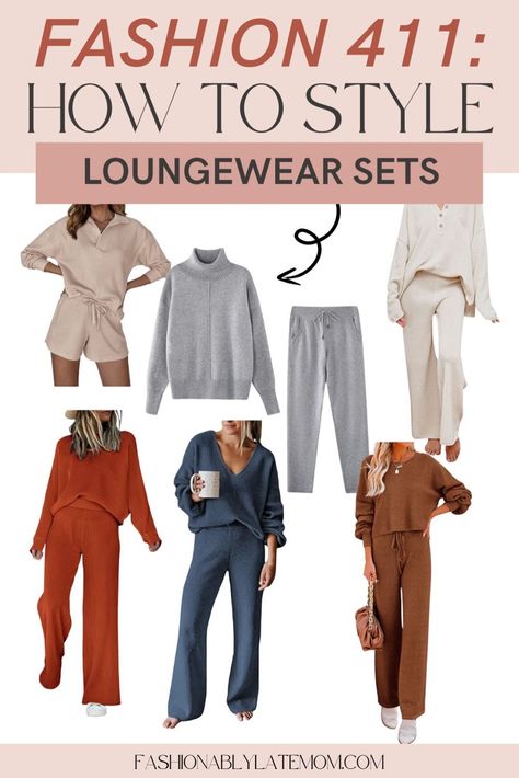 Explore the versatility of a Lounge Wear Outfit with our blog post on How to Wear Loungewear Sets Outside the Home. Dive into the world of Loungewear Fashion and find inspiration for transforming your comfy sets into trendy ensembles. Learn how to accessorize and pair your loungewear with stylish outerwear for a chic and effortless look. Lounge Outfit Plus Size, Lounge Wear Outfits Stylish, Fall Lounge Outfits, Lounge Wear Outfit, Lounge Wear Stylish, Chic Travel Outfit, Trendy Workout Outfits, Casual Mom Style, Lounge Outfits