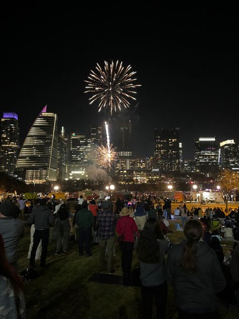 New Years Fireworks, Fire Work, Firework Show, Texas Baby, New Year Fireworks, Downtown Austin, Fireworks Show, Bestest Friend, Capital City