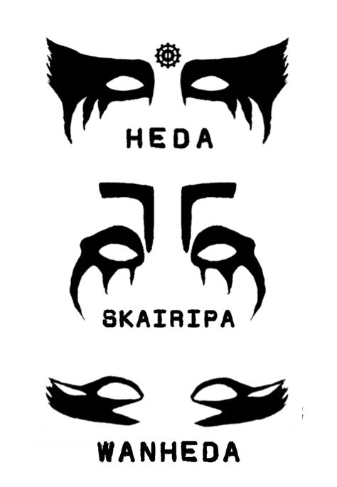 The 100 Heda, Skairipa and Wanheda Wanheda And Heda, The 100 Tattoos Grounders, The 100 Fashion, Wanheda The 100, The 100 Makeup, Indra The 100, The 100 Drawings, The 100 Grounders, Eye Markings