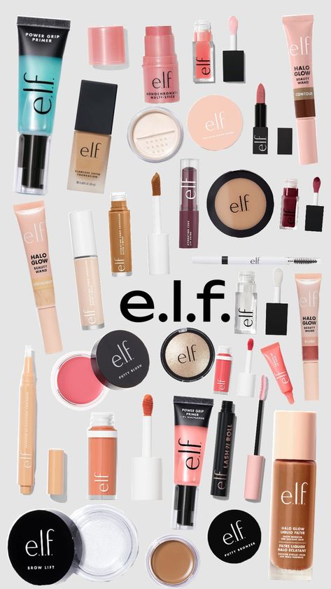 𝐄𝐥𝐟 𝐛𝐨𝐚𝐫𝐝 - 𝐏𝐫𝐞𝐩𝐩𝐲.𝐛𝐞𝐭𝐡🌴🌊🌺🧿 Elf Make Up, Elf Bronzing Drops, Elf Makeup Aesthetic, Elf Makeup Products, Makeup Routine Guide, Glamour Makeup Looks, Makeup Beauty Room, Elf Products, Face Girl