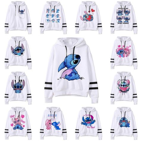 Condition: 100% Brand New and High quality! Color:As pictures show Size: S-2XL Package Included: 1 Pcs Top Casual Hoodie, Hooded Pullover, Casual Sweatshirt, Lilo And Stitch, Pullover Sweatshirts, Pullover Sweatshirt, Fashion Clothes Women, Jumper, Active Wear