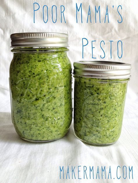 Canning Recipes, Pesto Without Pine Nuts, Pesto Sauce Recipe, Basil Pesto Sauce, Homemade Pesto, Pesto Recipe, Pesto Sauce, Basil Pesto, Pine Nuts