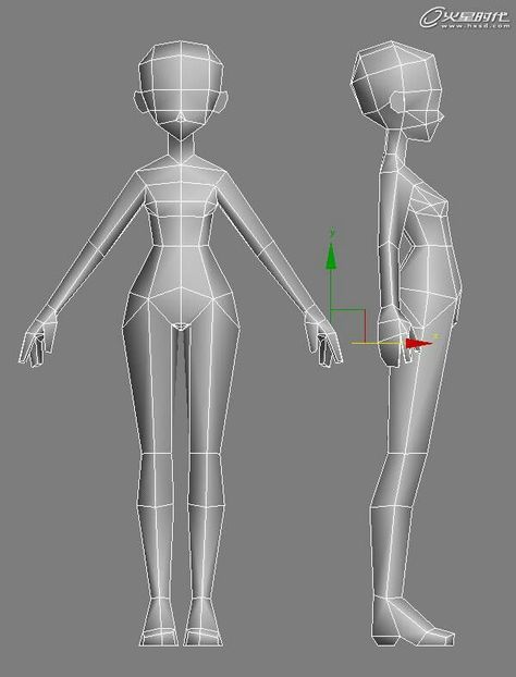 Tutorial images : 3D Character Modeling | Layth Jawad Character Turnaround Sheet, Character Topology, Blender Character Modeling, Maya Modeling, 3d Karakter, Low Poly Character, V Model, Character Turnaround, Character Design Cartoon