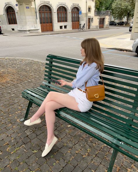 Classy Women Outfits Casual, Classy Girl Outfits, Casual Pastel Outfit, Old Money Outfits Spring, Classy Casual Outfits For Women, City Fashion Aesthetic, Outfits Elegantes Juveniles, Chic Everyday Outfits, Summer Outfits Elegant