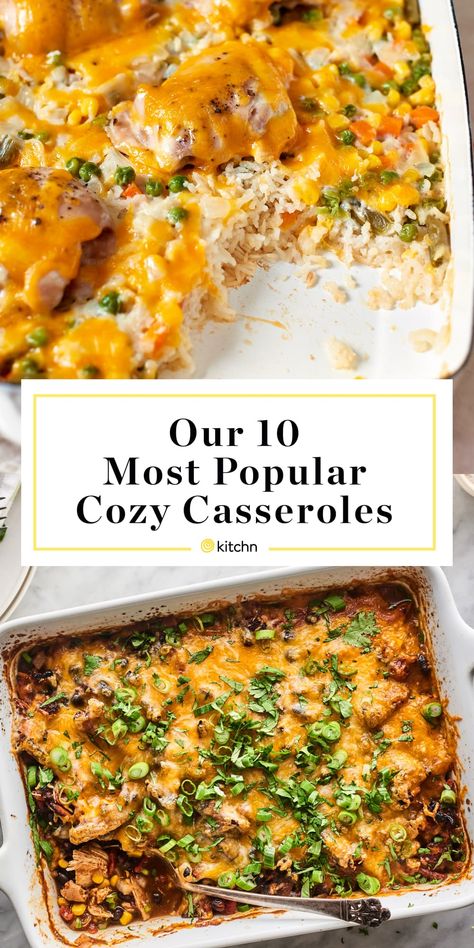 Sweet Breakfast Casserole, Fall Casseroles, Popular Casseroles, Best Casseroles, Healthy Casseroles, Comfort Food Recipes Dinners, Winter Dinner Recipes, Winter Dinner, Fall Dinner