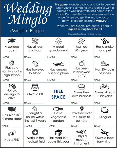 Bingo Wedding Game, Find The Guest Wedding Game, Wedding Guest Bingo, Wedding Bingo Game, Games At Wedding, Wedding Guest Games, Wedding Game Ideas, Wedding Bingo, Happy Crying