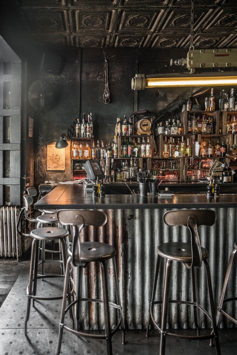 When you walked in Paris towards to Merci and you found Grazie ...from the same street.      That's how I found Grazie restaurant. I... Paulina Arcklin, Bar In Casa, Pub Interior, Industrial Restaurant, Pub Design, Bar Interior Design, Rustic Bar, Industrial Bar, 카페 인테리어 디자인