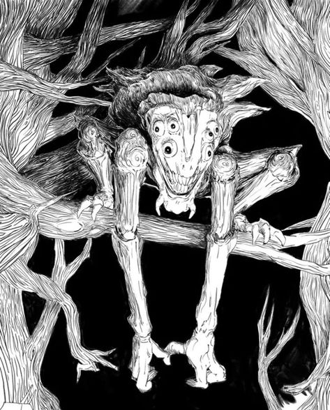 Monsters Art Scary, Eldritch Monster Art, Drawing Monsters Creepy, Monster Illustration Creepy, Unsettling Monsters, Horror Monsters Art, Synthetic Lifeforms, Scary Monster Concept Art, Monster Sketch Dark