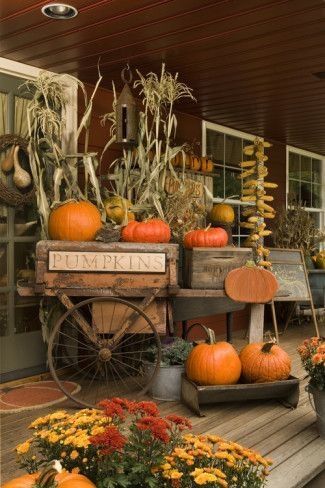 Primitive Fall autumn fall prim entrance wreath fall decorations front door fall decorating Primitive Autumn, Outside Fall Decor, Image Halloween, Adornos Halloween, Primitive Fall, Autumn Display, Fall Deco, Autumn Decorating, Fall Front Porch