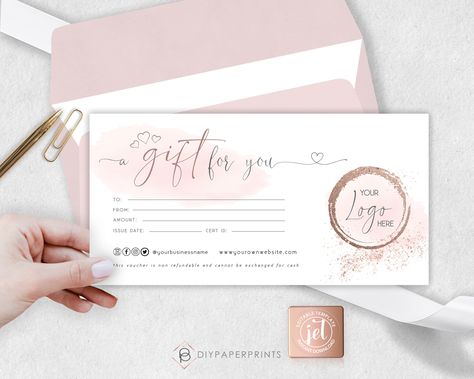 Excited to share the latest addition to my #etsy shop: DIY Gift Certificate Template Gift Voucher Certificate Download Printable Voucher Editable Gift Card Printable Marketing Certificate 01 https://etsy.me/3m4UwCD #instantdownload #customcard #insertcard Gift Voucher Beauty Salon, Gift Voucher Template Printable Free, Gift Card Beauty Salon, Gift Card Design Voucher, Digital Gift Card Design, Gift Card Design Template, Gift Card Design Ideas, Gift Voucher Design Ideas, Gift Voucher Design Templates