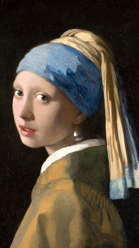 Art, Girl With A Pearl Earring, Johannes Vermeer, Pearl Earring, Canvas