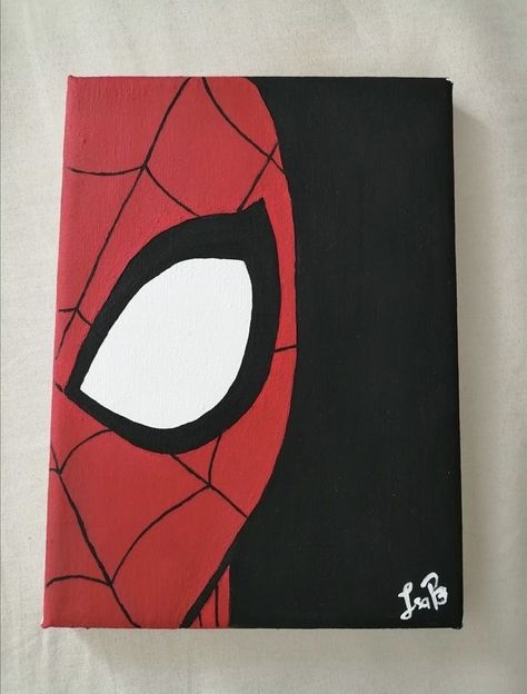 Flowers Art Drawing, Easy Aesthetic Painting Ideas, Aesthetic Painting Ideas On Canvas, Spiderman Painting, Cute Easy Paintings, Painting Ideas On Canvas Easy, Aesthetic Painting Ideas, Výtvarné Reference, Canvas Drawing