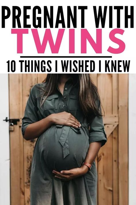 So, you just found out that you’re going to have twins! Congrats! Being pregnant with not only one but two babies is both exciting and mega-overwhelming.Here are my top 10 tips for an easier and more enjoyable twin pregnancy! Tips for being pregnant with twins. Pregnant with twins. How to prepare for twins. Twin mom Twin Belly Bump, Conceiving Twins Naturally, Twin Baby Must Haves, Twin Belly Progression, Twin Maternity Photoshoot, Twin Must Haves Baby Items, Twin Pregnant Belly, How To Get Pregnant With Twins, Surprise Twin Gender Reveal