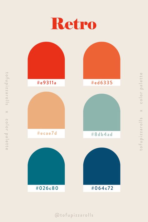 Color Palette Library — Tofu & Pizza Rolls Goofy Color Palette, Fall 2023 Graphic Design Trends, Friendly Color Palette, Tofu Pizza, Fox Colors, Trendy Color Palette, Dekorasi Bohemia, Flat Color Palette, Visuell Identitet