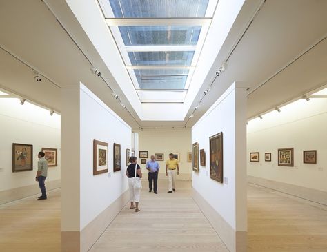 Leventis Art Gallery / Feilden Clegg Bradley Studios Futurism, Art Galleries Architecture, Museum Interior, Museum Exhibition Design, Art Galleries Design, Art Gallery Interior, Architecture Concept Drawings, Gallery Design, Museum Exhibition