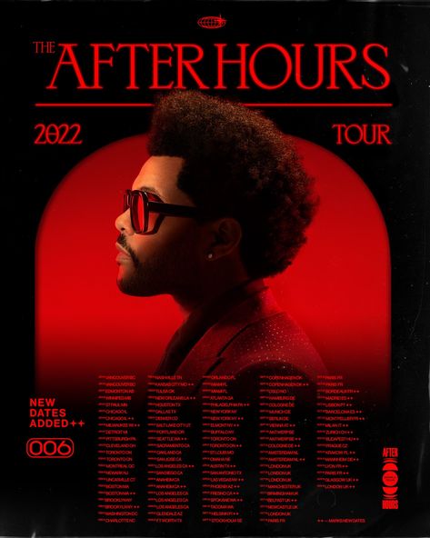 The Weeknd on Twitter: "After Hours Tour 2022… " Rapper Posters, Kunst Inspo, Disco Queen, The Weeknd Poster, Concert Poster Design, Poster Living Room, House Of Balloons, Vintage Music Posters, Tour Poster