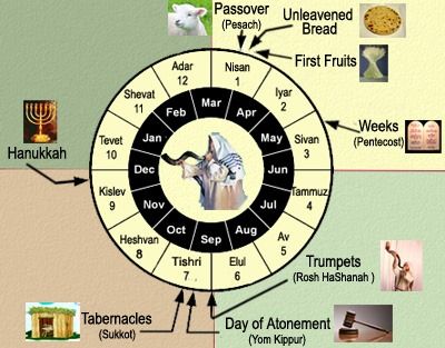 Feasts Circle Chart Yom Teruah, Jewish Feasts, Feasts Of The Lord, Arte Judaica, Feast Of Tabernacles, Jewish Calendar, Jewish Festivals, Biblical Hebrew, Learn Hebrew