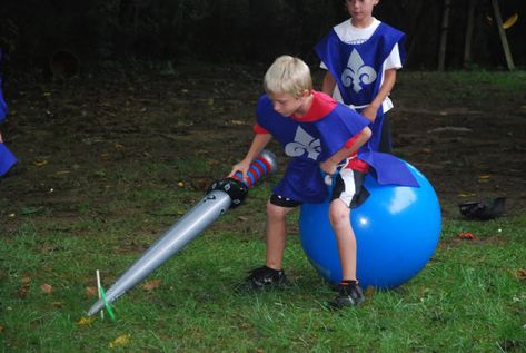 Photobucket Knight Obstacle Course, Medieval Games For Kids, Castle Vbs, Knights Party, Knight Birthday, Mike The Knight, Hear Ye Hear Ye, Knight Birthday Party, Castle Party