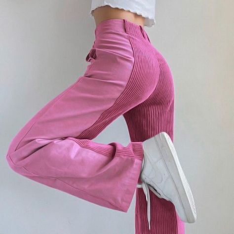 Cutout Pants, Straight Sweatpants, Corduroy Pants Women, Vintage Trousers, Baggy Trousers, Streetwear Y2k, Baggy Pants, Y2k Streetwear, Modieuze Outfits