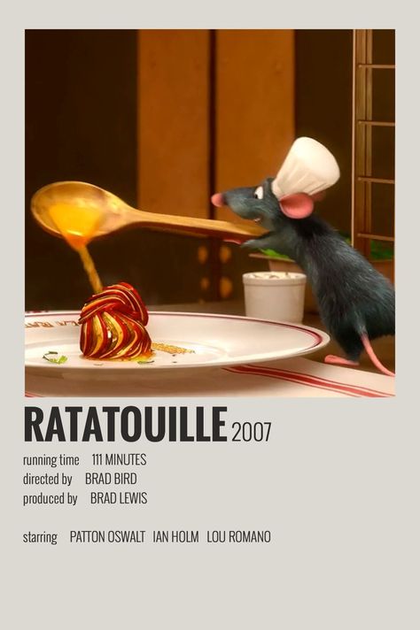 Alt Movie Posters, Film Poster Ideas, Movie Polaroid Posters, Ratatouille Disney, Posters Decor, Film Polaroid, Things To Watch, Polaroid Posters, Movie Wall