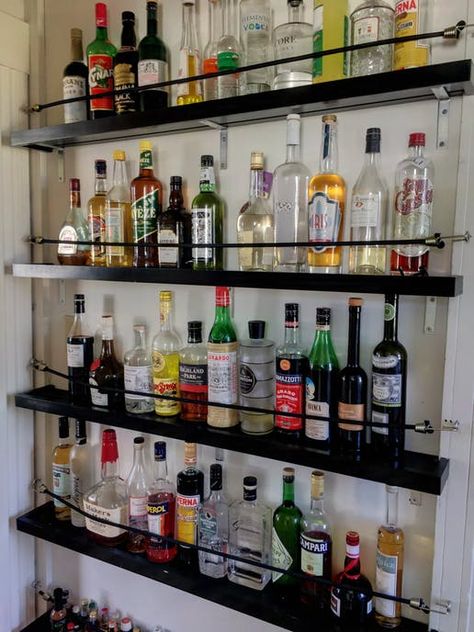 Alcohol bottles