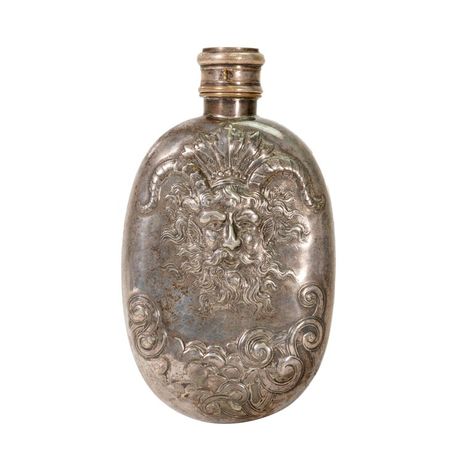 Flask Aesthetic, Items Png, Silver Flask, Png Polyvore, Pngs For Moodboards, Moodboard Pngs, The Old West, Png Aesthetic, Antique Gift