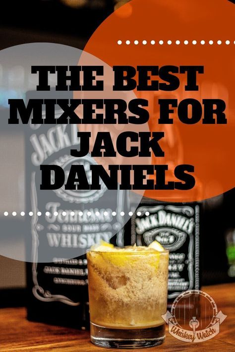 Who doesn't love Jack Daniels? Well, we do and here is our list of the best mixers for Jacks, so get to drinking and check out the list here! #whisky #whiskey #bourbon #scotch Essen, Mixers For Whiskey, Jack Daniels Mixed Drinks, Cocktail Knowledge, Jack Daniels Recipes, Jack Daniels Cocktails, Jack Daniels Drinks, Whiskey Drinks Recipes, Social Drinking