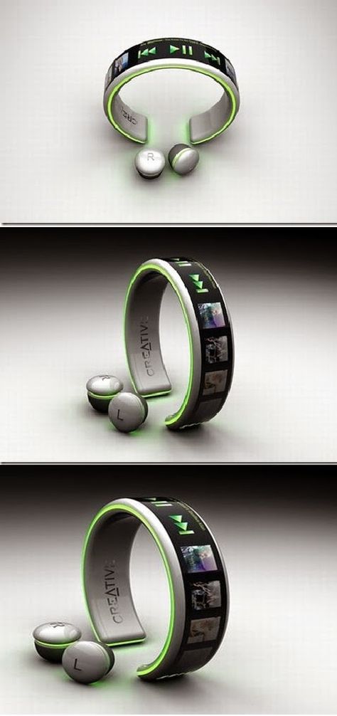 Best Latest Technology: MP3 Player Innovative Concept Latest Electronic Gadgets, Nouveaux Gadgets, Gadgets Électroniques, Wearable Gadgets, New Electronic Gadgets, Produk Apple, Gadgets Technology Awesome, Cool Electronics, Gadgets And Gizmos