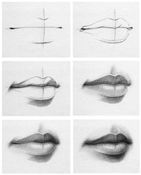 Drawing Hands, Drawing Faces, Drawing Hair, Mouth Drawing, Desen Realist, Nose Drawing, Drawing Tutorial Face, Siluete Umane, Lips Drawing