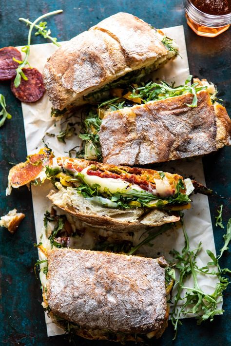 Party Size Italian Melt. - Half Baked Harvest Cafe Food Recipes Ideas, Sandwich Inspiration, Resep Sandwich, Läcker Mat, Think Food, Half Baked Harvest, Deilig Mat, A Picnic, Alam Semula Jadi