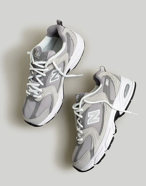 New Balance Shoes Trendy, Trendy New Balance Sneakers Women, Best New Balance Shoes Women, Gym Shoes For Women, Bedazzled Shoes, Pretty Sneakers, New Balance Dad Shoes, Zapatillas New Balance, New Balance 530