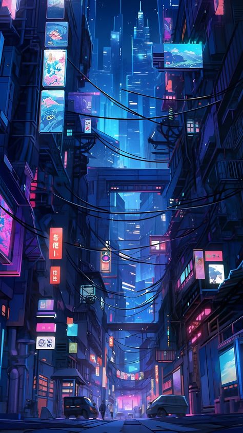 Girl With Hoodie, Cyberpunk Drawing, Japanese Cyberpunk, Cyberpunk Concept Art, Ville Cyberpunk, Estilo Cyberpunk, Cyberpunk Games, Cityscape Wallpaper, Pink Hair Anime