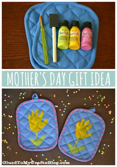 Mother’s Day Gift Craft Ideas, Mother’s Day Projects Toddler, Mother’s Day Art Activities For Preschool, Pot Holder Hand Print Craft, Mother’s Day Crafts Pot Holders, Grammy Mothers Day Crafts, Pot Holder Mothers Day Gift, Mother’s Day Crafts For Kids For Grandma, Mother’s Day Crafts For A One Year Old