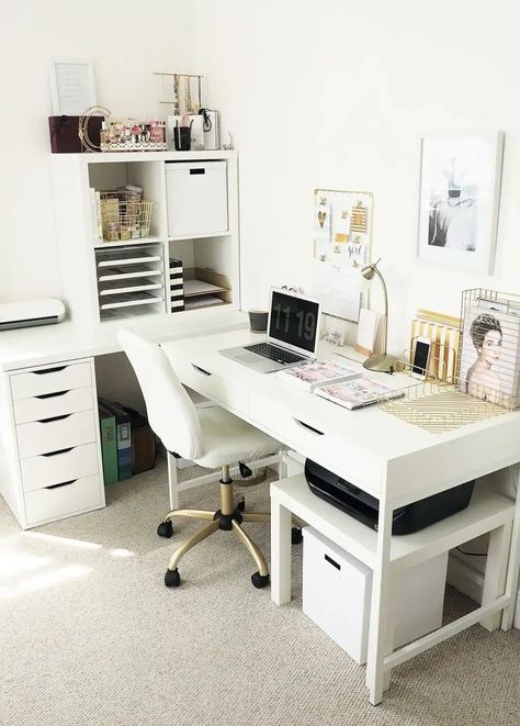 ikea alex corner desk hack Design, Home Office, Bedroom, Corner Desk, Desk