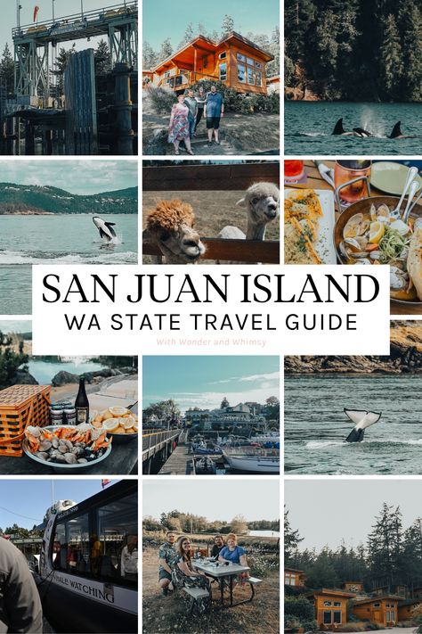 A long weekend in Washington's San Juan Islands will give you a rich sampling of the PNW’s beauty and best: whale watching and sightseeing charters, forests of cedar and fir, Seattle coffee and fresh-caught shellfish, and rolling vineyards and farms. My San Juan Island Travel Guide offers tips on where to stay, what to see and do, and the experiences that make a San Juan Islands trip one for the bucket list! I also have a lookbook of San Juan Island outfit ideas, with links for you to shop. San Juan, Friday Harbor San Juan Islands, San Juan Islands Washington Things To Do, San Juan Island Washington, Seattle Islands, Island Outfit Ideas, Pnw Vacation, Washington Adventures, Vancouver Trip