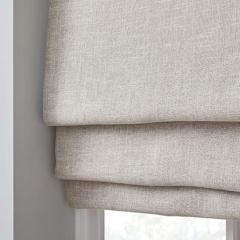 Gray Roman Shades, Blackout Shades Bedrooms, Roman Shades Bedroom, Bathroom Shades, Classic Roman Shades, Blackout Roman Shades, Linen Roman Shades, Cordless Roller Shade, Modern Window Treatments