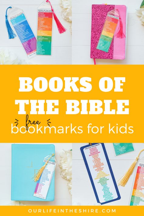 Books Of Bible Craft, Books Of The Bible Bookmark Printable, Bible Bookmark Craft, Bible Bookmarks Printable Free, Books Of The Bible Printable Free, Books Of The Bible Craft, Books Of The Bible Bookmark, Bookmarks Free Printable, Girls Activities