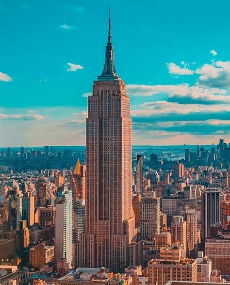 Empire State Building. New York City. New York Buildings, Voyage New York, New York Architecture, Art Deco Buildings, New York City Travel, Building Architecture, City Wallpaper, Dream City, Nova York