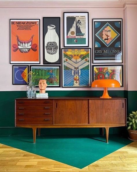 70s Interior, Retro Interior Design, Fotografi Digital, Retro Interior, Gallery Walls, National Gallery, Retro Home Decor, Retro Home, Retro Stil